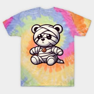 Cute Bear Mummy Halloween Kawaii T-Shirt